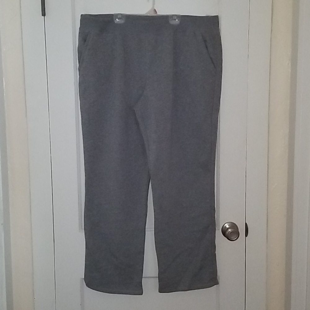 Women's Size 2XL Gray Soft Sweatpants
